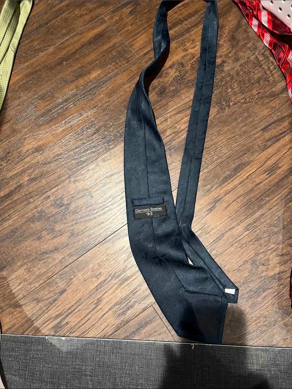 Men's Solid Blue  Tie gently loved